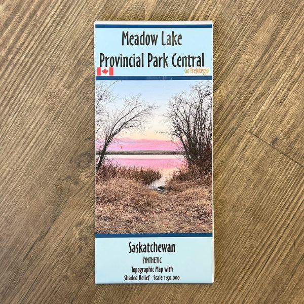 Go Trekker Map Meadow Lake Provincial Park Central (synthetic)