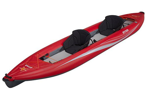 STAR Paragon Tandem inflatable kayak red 