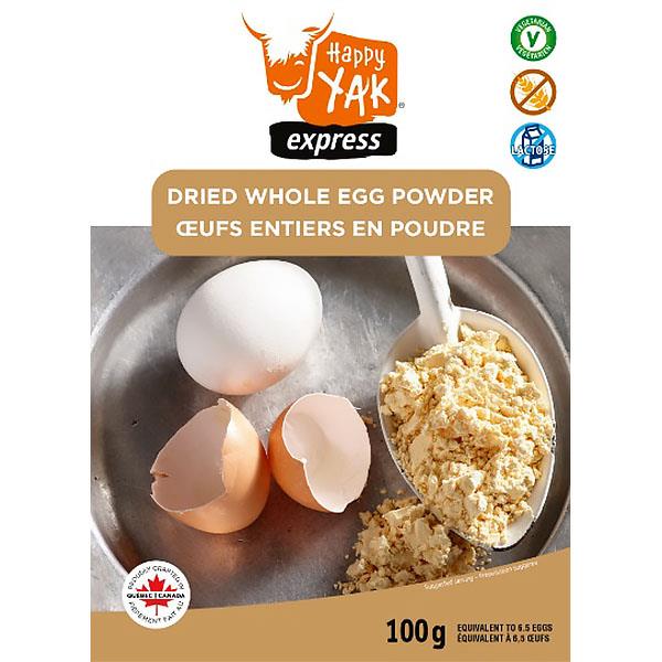 Happy Yak Whole Egg Powder (vegetarian)
