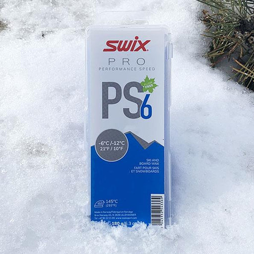 Swix Pro PS6 glide wax blue 