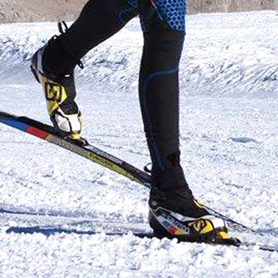 Eb's Ski Tip: kick it!