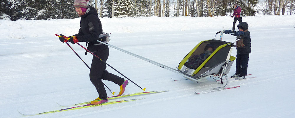 Review: Thule Chariot with ski attachment