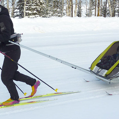 Review: Thule Chariot with ski attachment