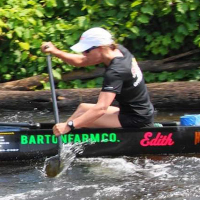 Staff Member Recognized for Superb Year of Marathon Paddling