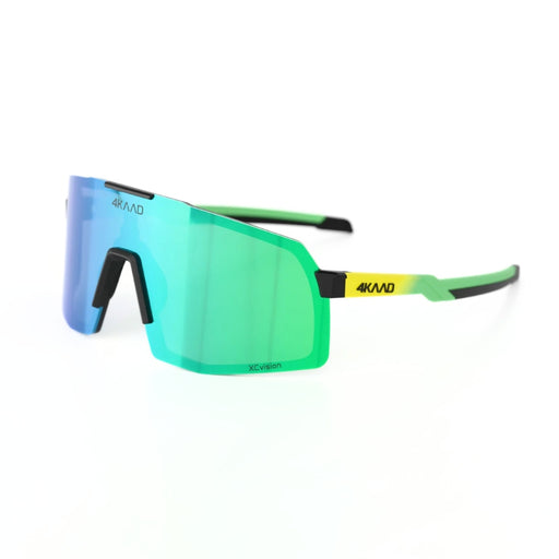 4KAAD Beat Race SUNGLASSES 4KAAD GREEN YELLOW-GRN MIR