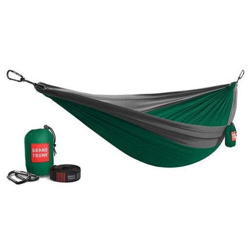 Grand Trunk Double Deluxe Hammock kit green charcoal 