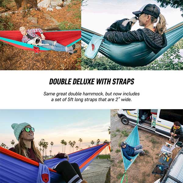 Grand Trunk Double Deluxe Hammock kit action 