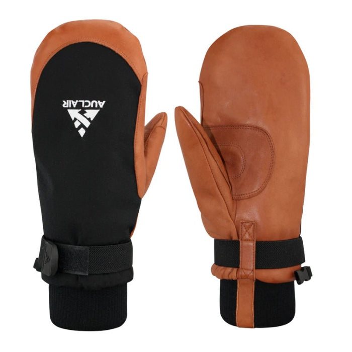 Auclair Gigatex Mitt (women's) WM'S MITTS AUCLAIR S BLACK-COGNAC