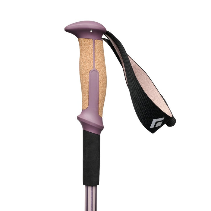 Black Diamond Trail Vista Shock Trekking Poles TREKKING POLES BLACK DIAMOND ONE SIZE DARK MAUVE