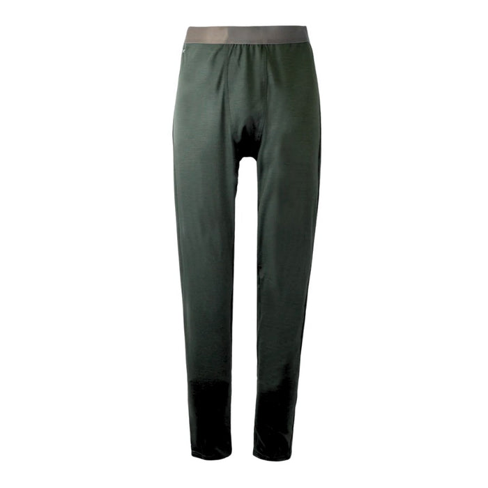 Green pants on a white background