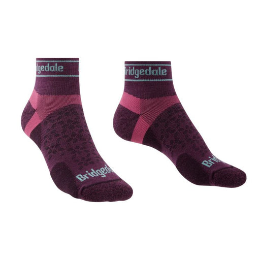 Pair of Bridgedale socks on a white background