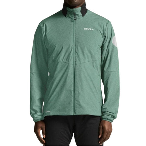 Green jacket with 'Craft' branding on a white background