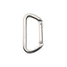 A polished stainless steel carabiner with a D-shape design, featuring the brand name 'Cypher' vertically engraved on the side, set against a plain white background.