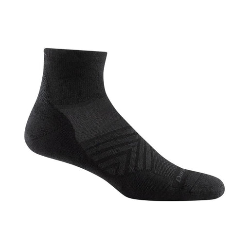Black sock on a white background