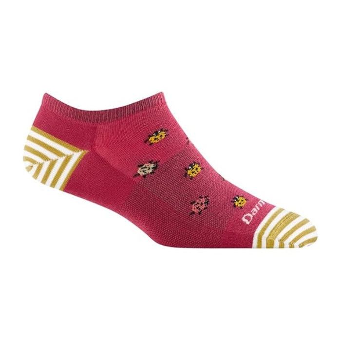 Darn Tough Lucky Lady No Show (women's) WM'S SOCKS DARN TOUGH S CRANBERRY