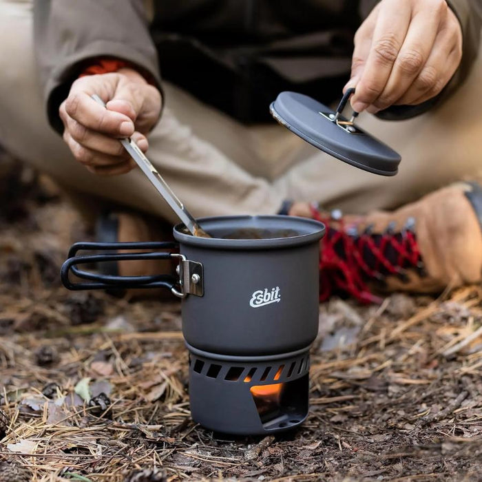 Esbit Camping Cookset (for solid fuel) STOVE ESBIT
