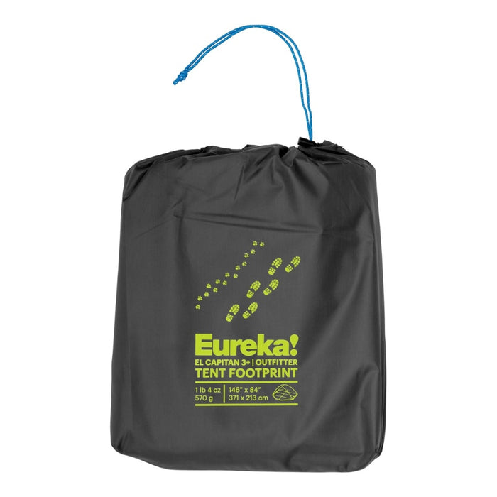 Grey bag with Eureka branding against a white background