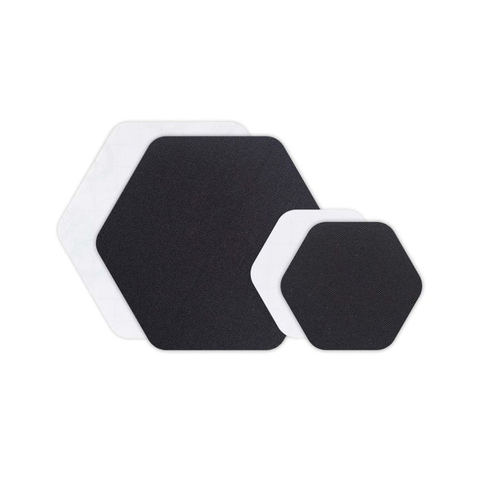 Gear Aid Tenacious Tape Hex Repair Patches (black & clear) REPAIR PATCH GEAR AID BLACK-CLEAR