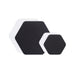 Gear Aid Tenacious Tape Hex Repair Patches (black & clear) REPAIR PATCH GEAR AID BLACK-CLEAR