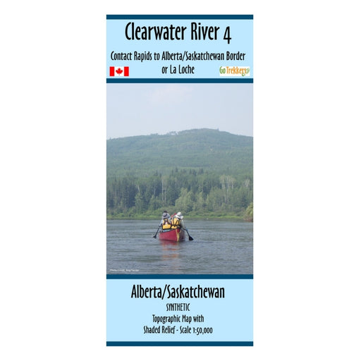 Go Trekkers Map: Clearwater River #4 MAP GO TREKKER