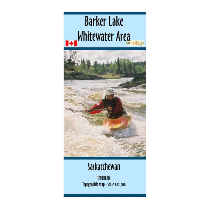 Go Trekkers Map: Barker Lake Whitewater Area MAP GO TREKKER