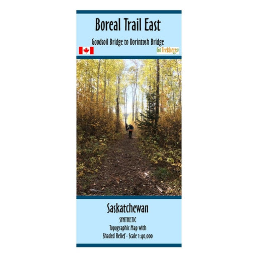 Go Trekkers Map: Boreal Trail East MAP GO TREKKER