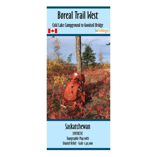Go Trekkers Map: Boreal Trail West MAP GO TREKKER