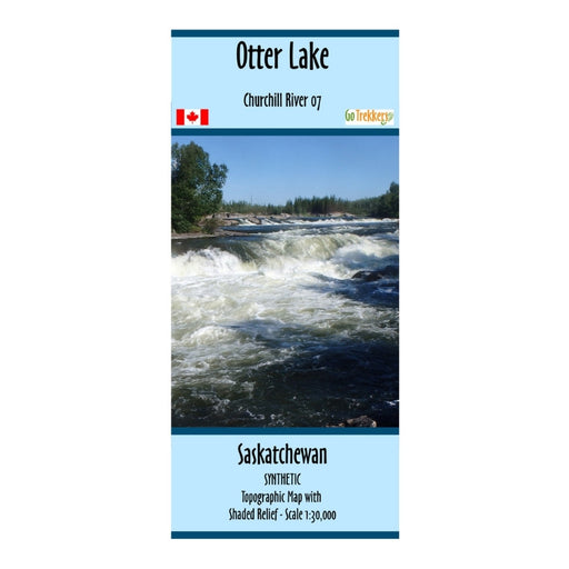 Go Trekkers Map: Churchill River #7 MAP GO TREKKER