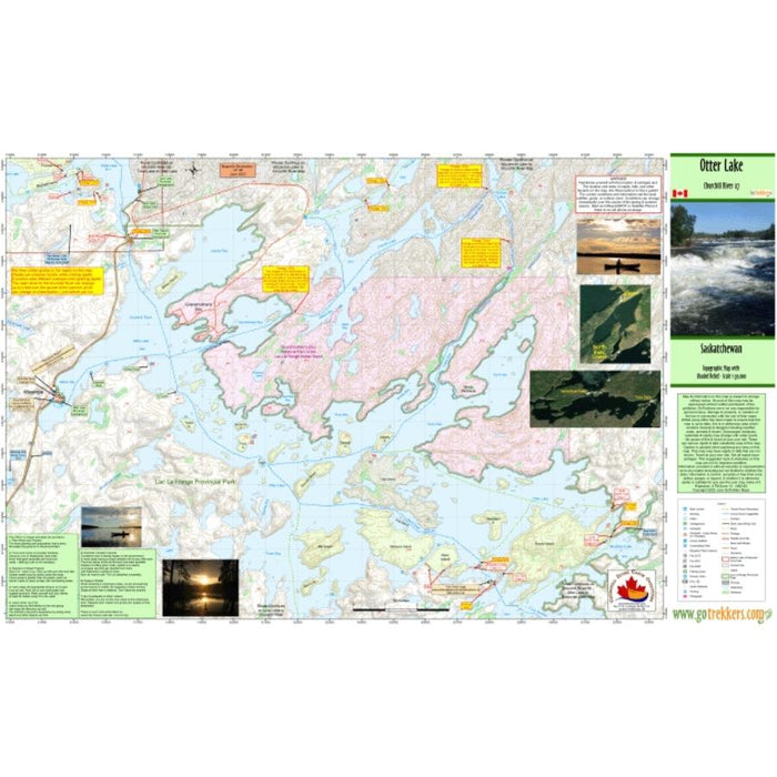 Go Trekkers Map: Churchill River #7 MAP GO TREKKER