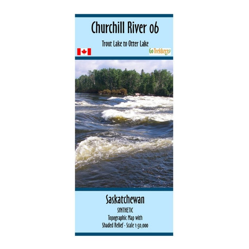 Go Trekkers Map: Churchill River #6 MAP GO TREKKER