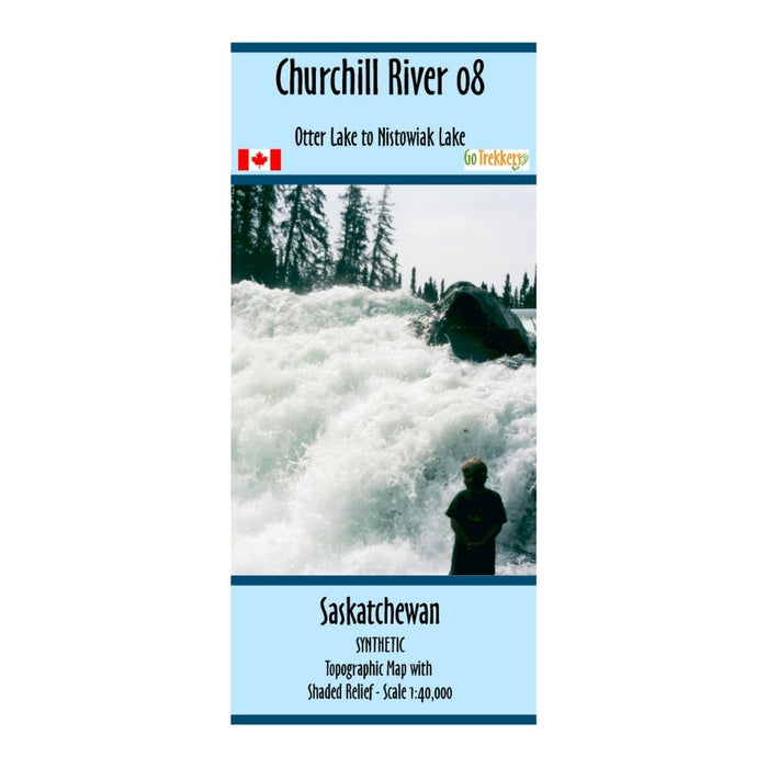 Go Trekkers Map: Churchill River #8 MAP GO TREKKER