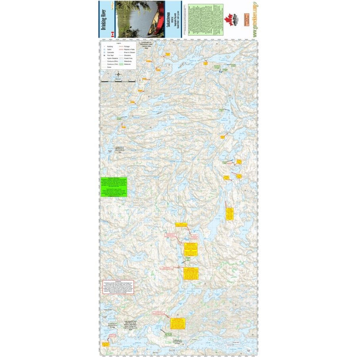 Go Trekkers Map: Drinking River MAP GO TREKKER