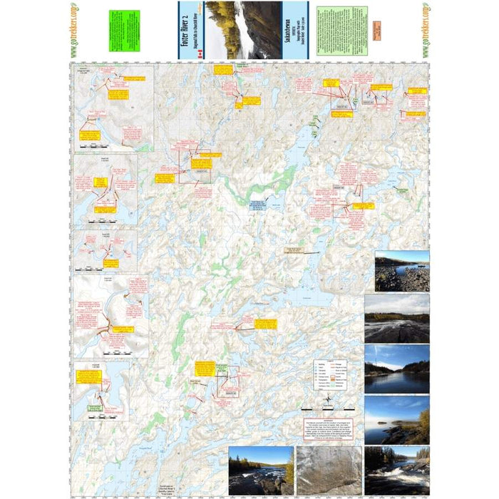 Go Trekkers Map: Foster River (set of 2) MAP GO TREKKER