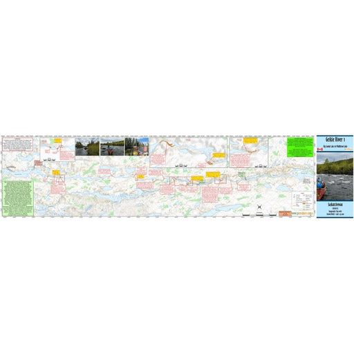 Go Trekkers Map: Geikie River (set of 2) MAP GO TREKKER