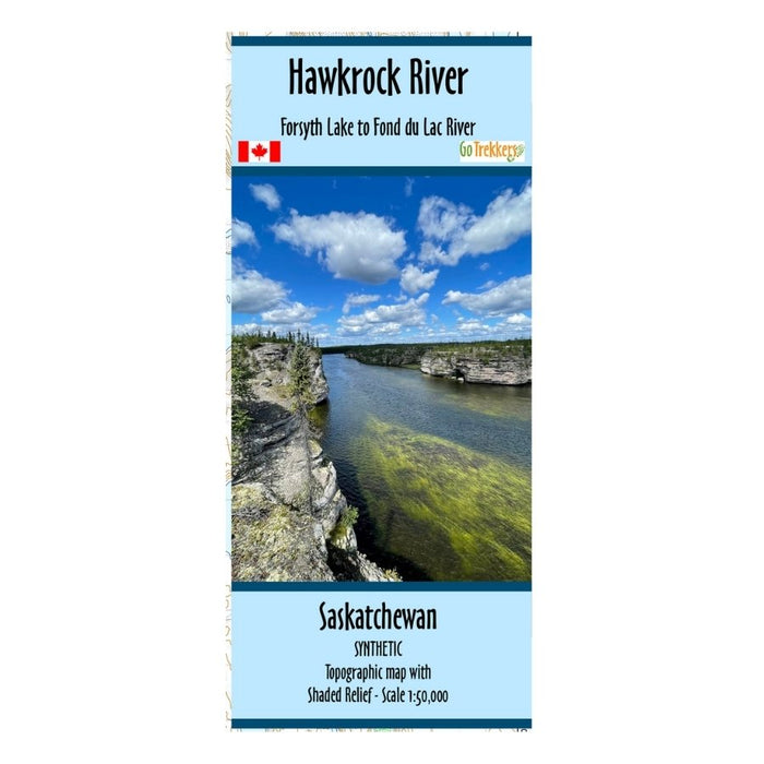 Go Trekkers Map: Hawkrock River MAP GO TREKKER