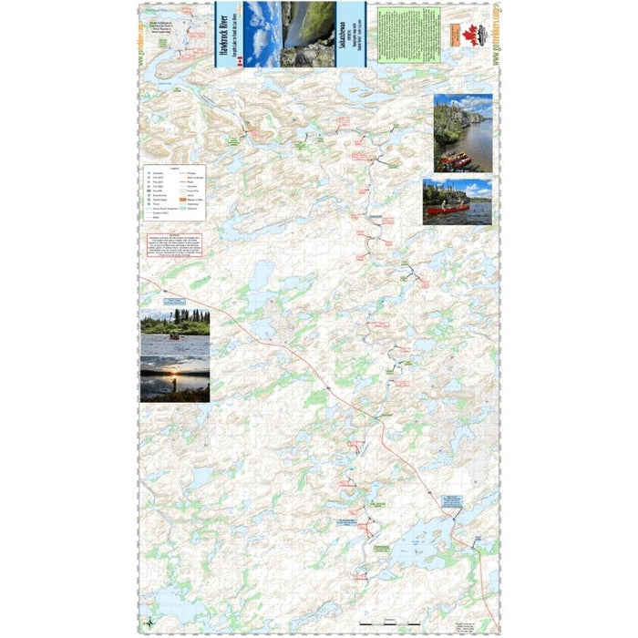 Go Trekkers Map: Hawkrock River MAP GO TREKKER