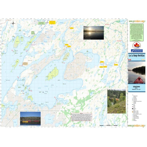 Go Trekkers Map: Lac La Ronge (Northeast) MAP GO TREKKER