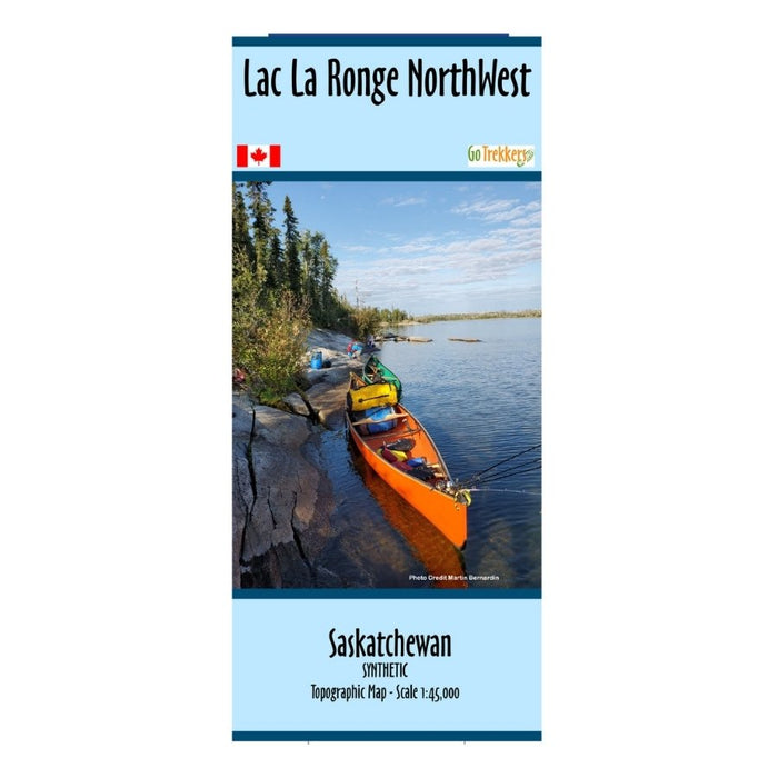 Go Trekkers Map: Lac La Ronge (Northwest) MAP GO TREKKER