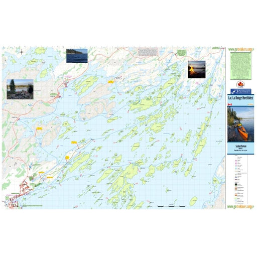 Go Trekkers Map: Lac La Ronge (Northwest) MAP GO TREKKER