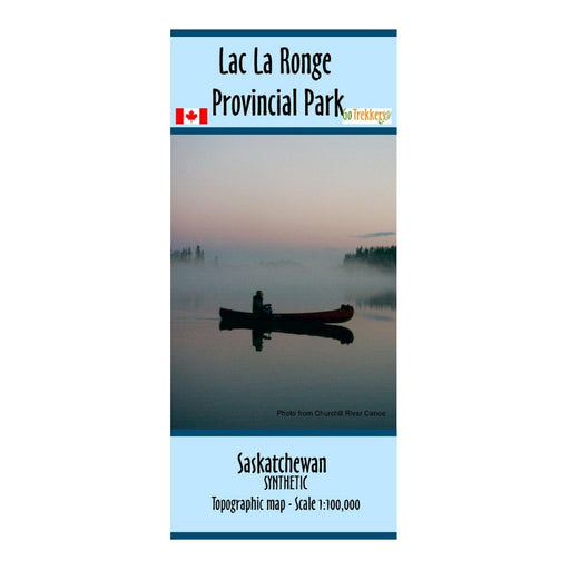Go Trekkers Map: Lac La Ronge Provincial Park MAP GO TREKKER