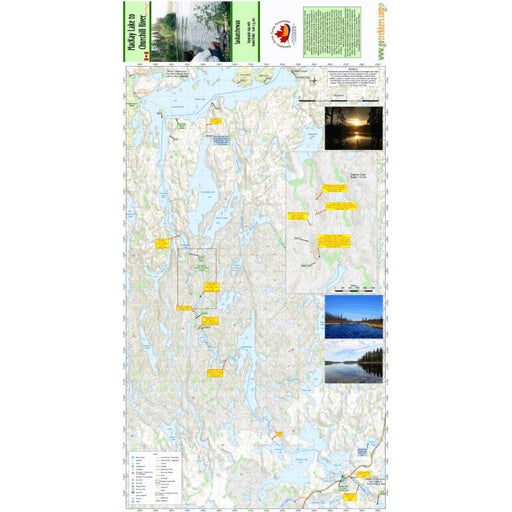 Go Trekkers Map: MacKay Lake to Churchill River MAP GO TREKKER