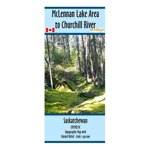 Go Trekkers Map: McLennan Lake to Churchill River MAP GO TREKKER