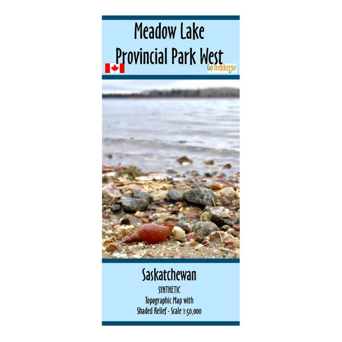 Go Trekkers Map: Meadow Lake Provincial Park (West) MAP GO TREKKER