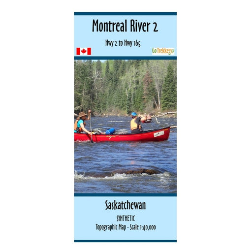 Go Trekkers Map: Montreal River #2 MAP GO TREKKER