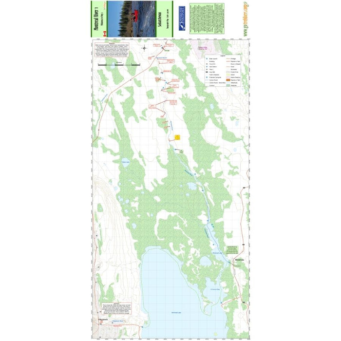 Go Trekkers Map: Montreal River (set of 3) MAP GO TREKKER