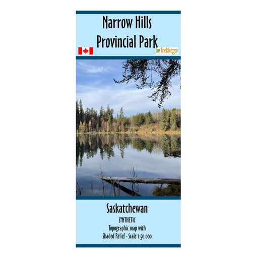 Go Trekkers Map: Narrow Hills Provincial Park MAP GO TREKKER