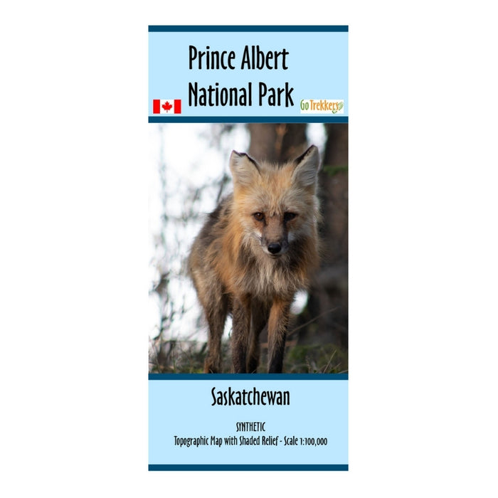 Go Trekkers Map: Prince Albert National Park MAP GO TREKKER