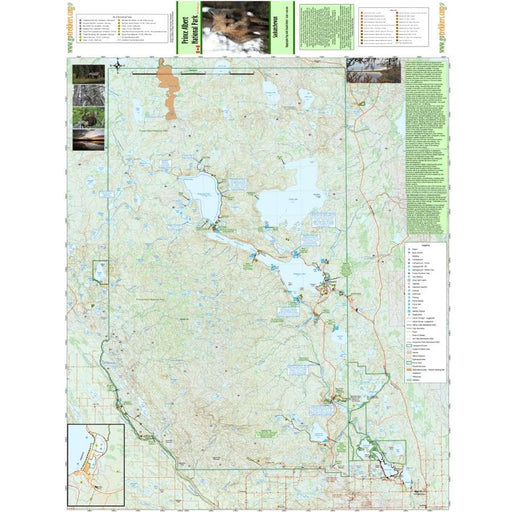 Go Trekkers Map: Prince Albert National Park MAP GO TREKKER