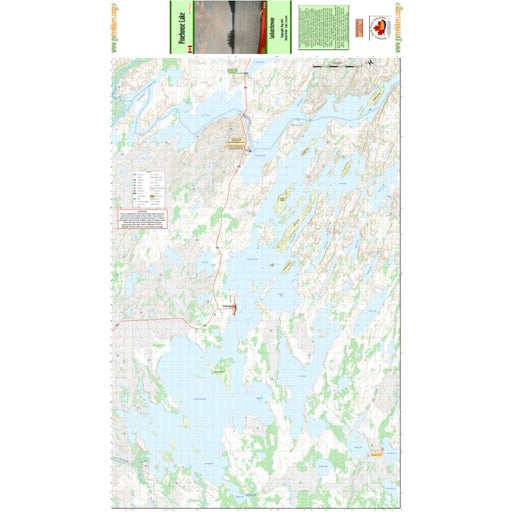 Go Trekkers Map: Pinehouse Lake MAP GO TREKKER