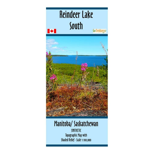 Go Trekkers Map: Reindeer Lake South MAP GO TREKKER